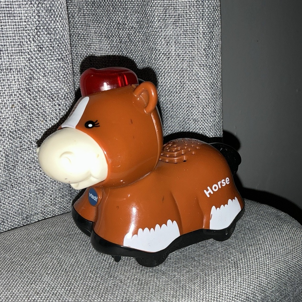 VTech Go! Go! Smart Animals Horse Lights And Sounds Sings Songs Needs Batteries